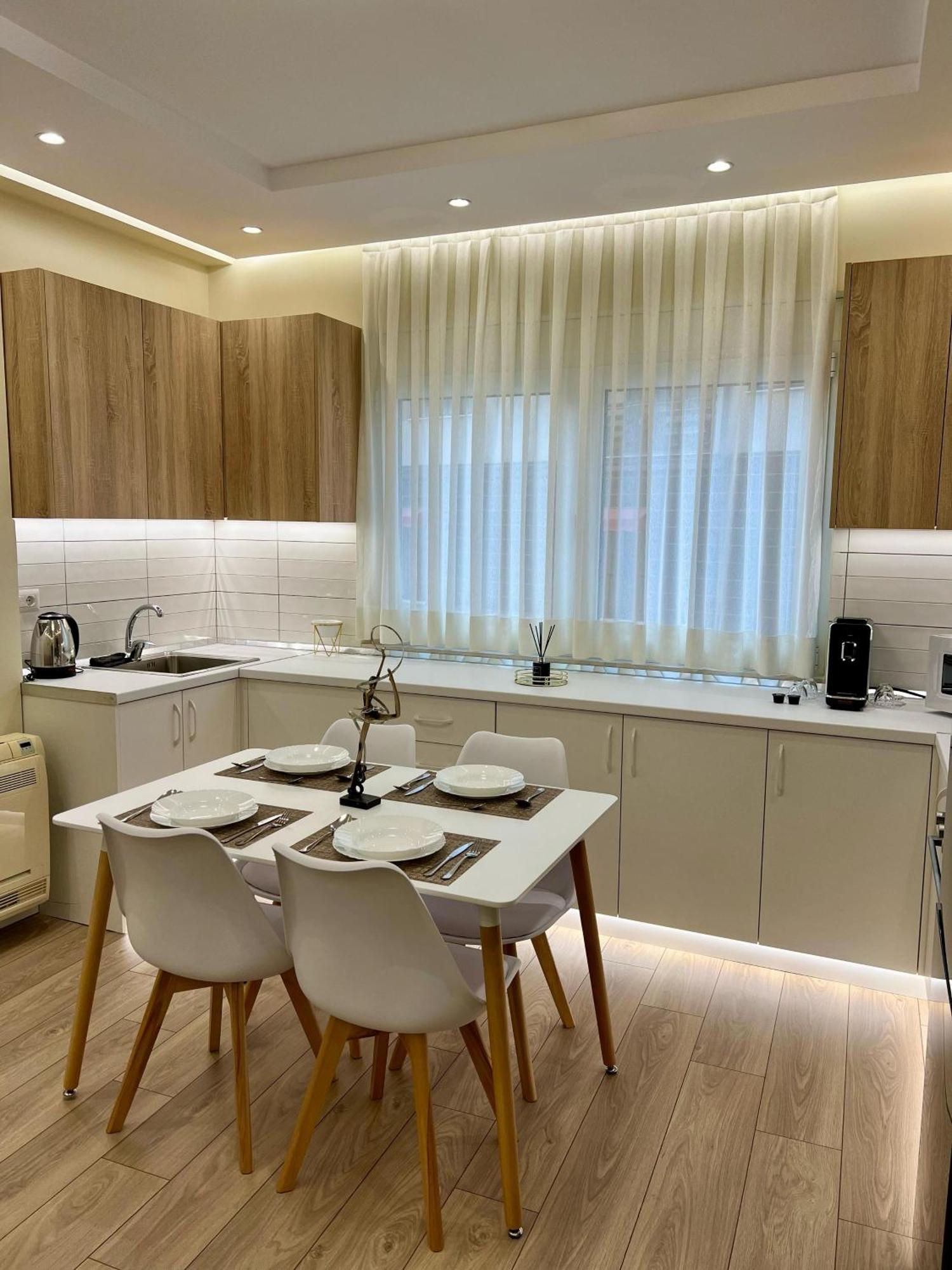 地拉那Metropolitan Charm: Cozy 1Br In 7Min To Skanderbeg公寓 外观 照片