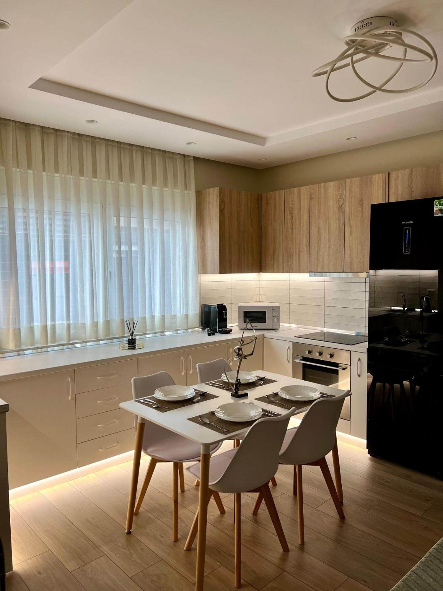 地拉那Metropolitan Charm: Cozy 1Br In 7Min To Skanderbeg公寓 外观 照片